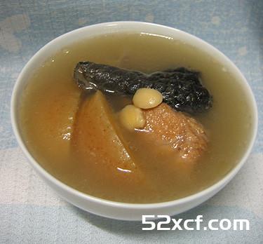苹果南北杏煲鳄鱼肉的做法