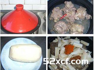 牛尾杂蔬汤的做法