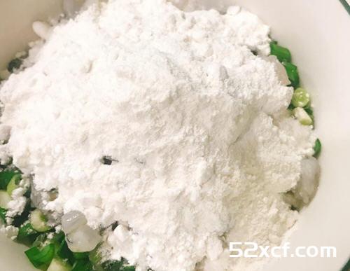 韭菜青葱虾仁煎饼的做法