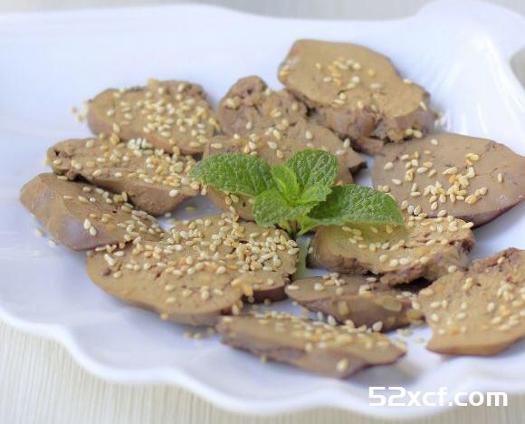 芝麻鸡肝的做法