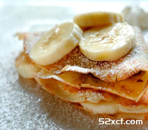 法式臻果香蕉可丽饼Crêpe的做法