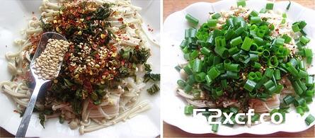 油沷金针菇的做法