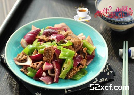 青椒洋葱炒牛肉的做法