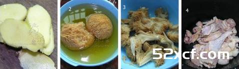 玉米猴头菇鸡汤的做法