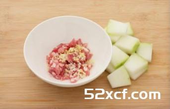 肉末烧冬瓜的做法