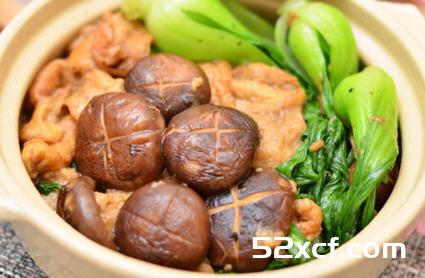 香菇面筋煲的做法