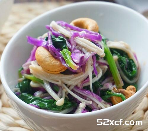 蒜蓉菠菜三丝的做法