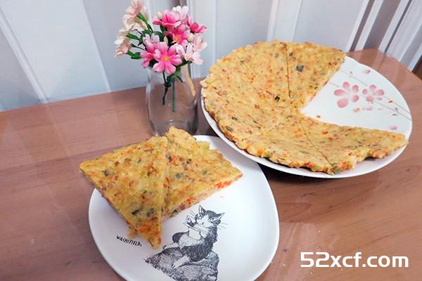 鲜蔬热狗蛋饼的做法