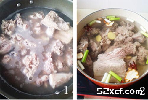 脊骨白肉炖酸菜的