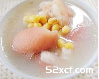 黄豆猪蹄汤的家常做法