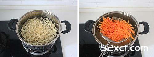 菠菜拌豆皮的做法