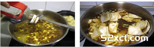 青蒜豆腐煲的做法