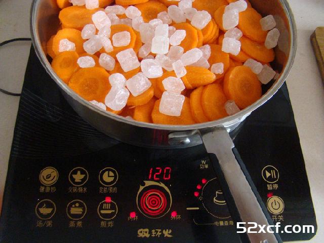 胡萝卜果脯的做法