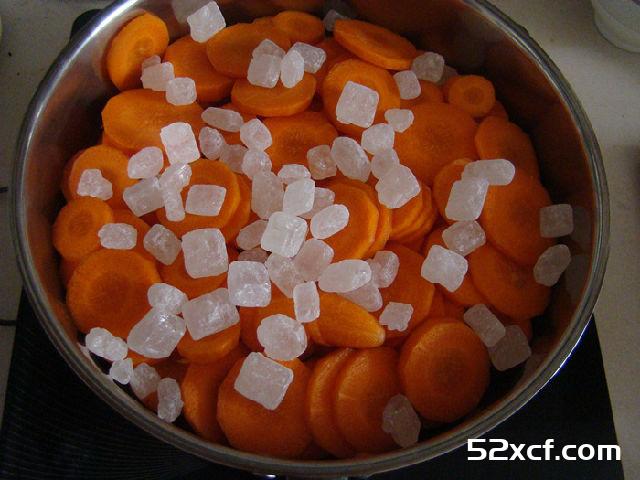 胡萝卜果脯的做法