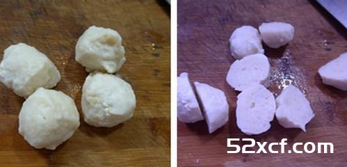 咖喱墨鱼丸圆白菜的做法