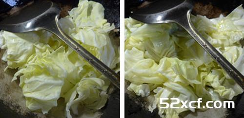咖喱墨鱼丸圆白菜的做法