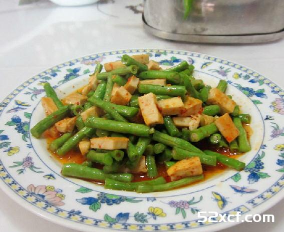 豆角炒豆腐干的做法