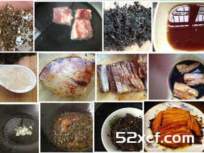 马齿苋扣肉的做法