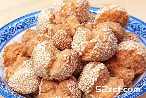 油炸开口笑的家常做法