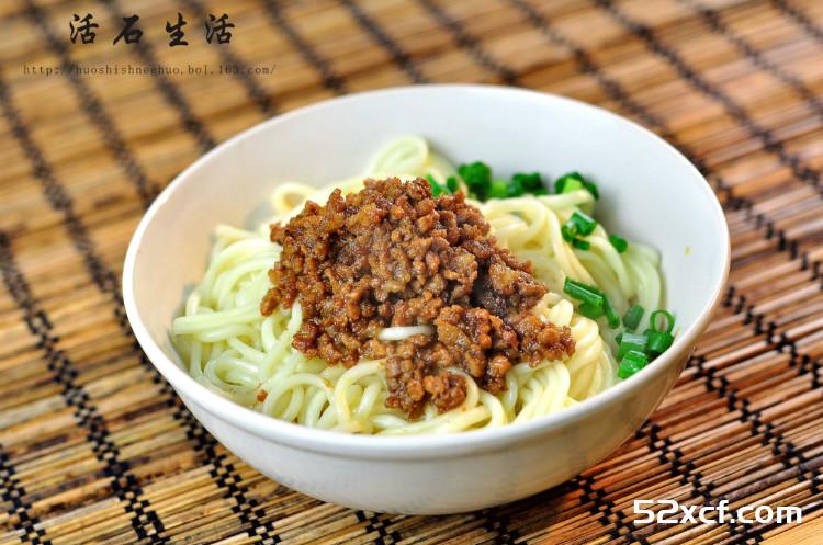 四川成都素椒炸酱面的做法