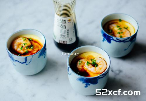 虾仁水蒸蛋的家常做法