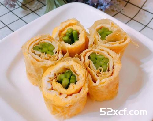 减糖料理：千张蔬菜卷
