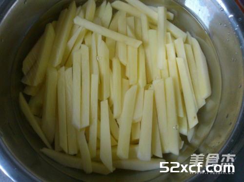 炸薯条的家常做法