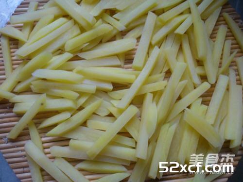 炸薯条的家常做法