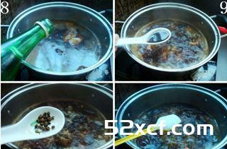鸡腿炖香菇的做法