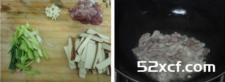 攸县香干炒肉的做法
