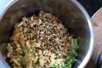 荠菜素饺子的做法