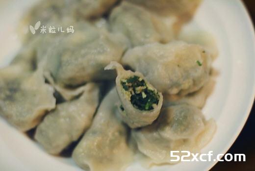 荠菜素饺子的做法