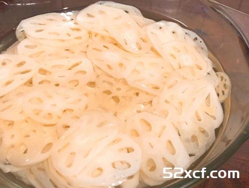 醋溜莲藕的简单做法