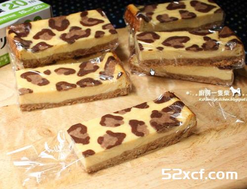 豹纹起司蛋糕的做法
