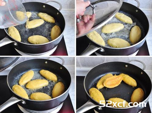 平底锅贴玉米饼子的做法