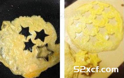 萌爆的星星蛋包饭做法