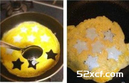 萌爆的星星蛋包饭做法