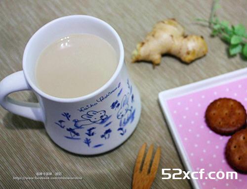 姜汁热奶茶的做法