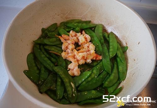 清炒荷兰豆虾仁的做法