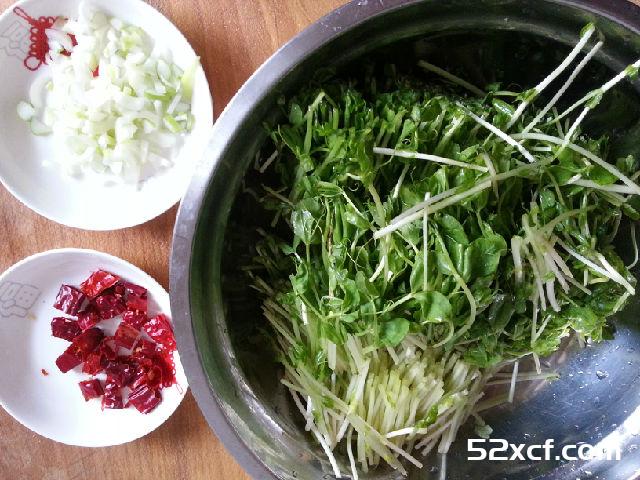 清炒豆苗的做法