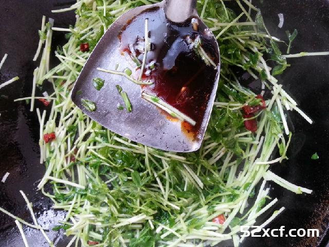 清炒豆苗的做法