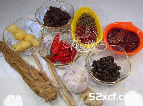 冷锅梁山鸡的做法