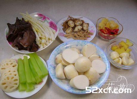 冷锅梁山鸡的做法