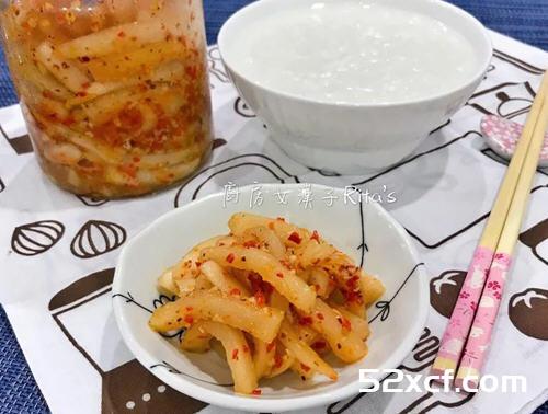 2天就能吃的家庭腌白萝卜条咸菜