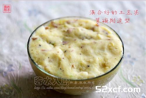 培根黑椒土豆泥的做法