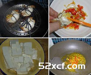 蟹粉豆腐的做法