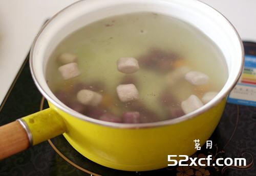 自制芋圆水果捞制作