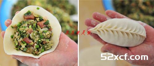 薄软Q弹的槐花烫面包子