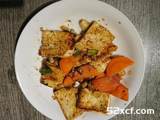 炭烧石板豆腐的做法
