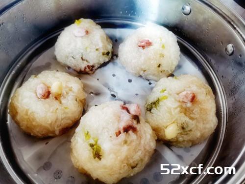 蒸潮汕白萝卜丸子的做法